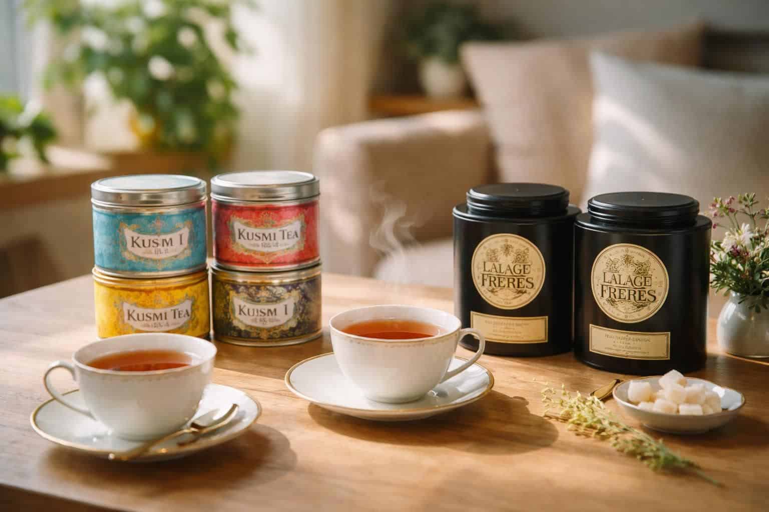 découvrez notre comparaison entre kusmi tea et mariage frères pour choisir la marque de thé qui correspond le mieux à vos goûts et attentes.
