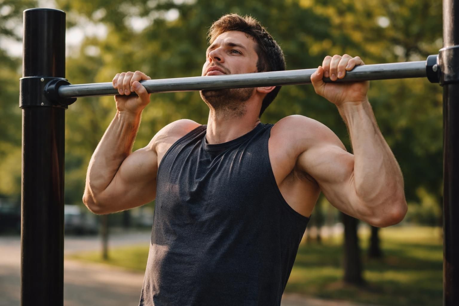 découvrez ce qu'est le 'chin over bar', ses bénéfices et nos conseils pour progresser rapidement et efficacement dans cet exercice de musculation.